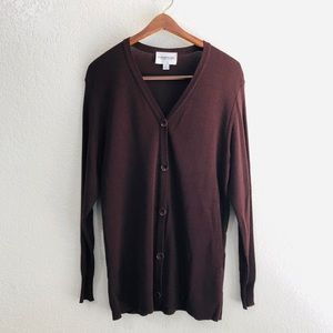 EMANUEL UNGARO • Brown Cardigan